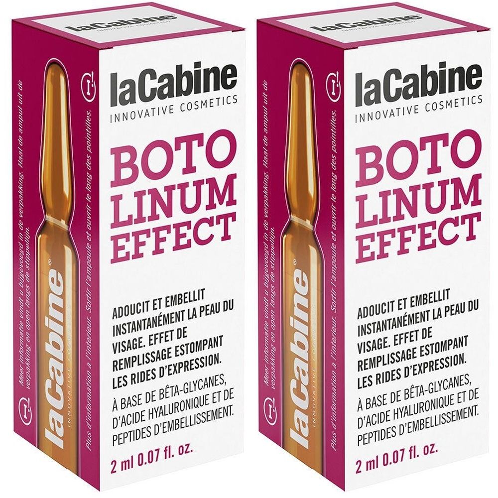 LaCabine BOTULINUM EFFECT Botox-Like Ampoule 2x2 ml Fluide