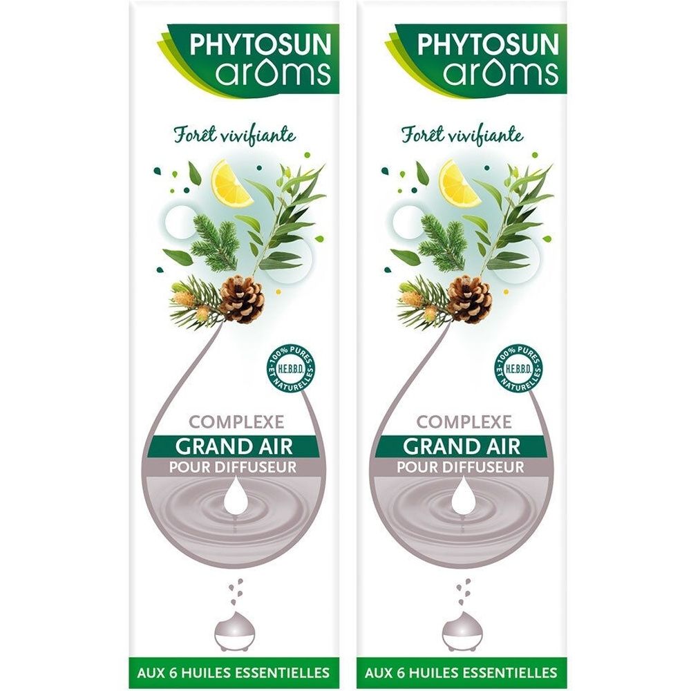 Phytosun Arôms Huiles Diffuseur Complexe Grand Air 30ml 2x30 ml Huile