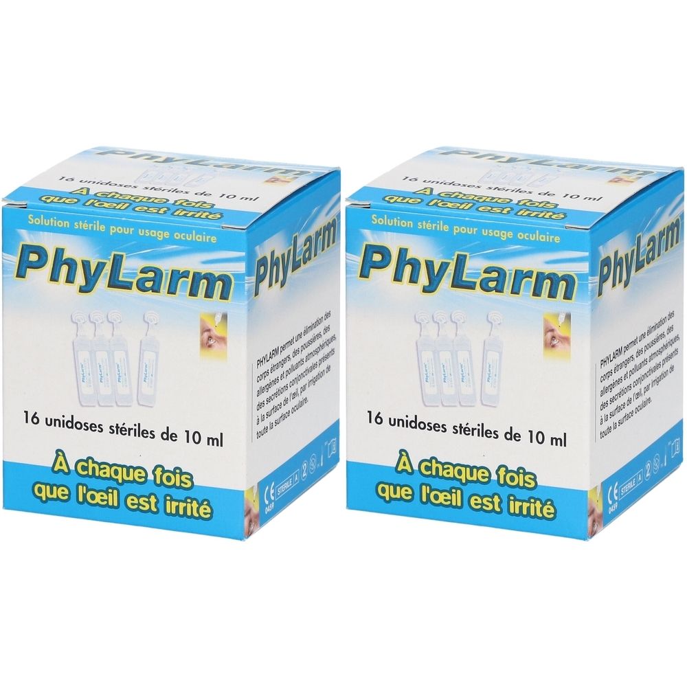 PhyLarm Solution irrigation 2x16x10 ml Pipette(S) Unidose(S)