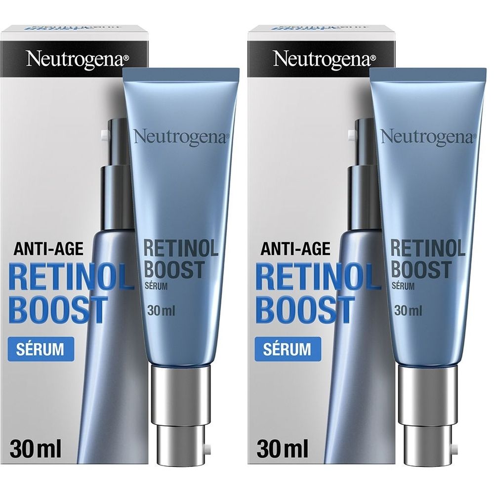 Neutrogena Retinol Boost Sérum Visage Anti-Âge Anti-Rides 30ml 2x30 ml Gel(S)
