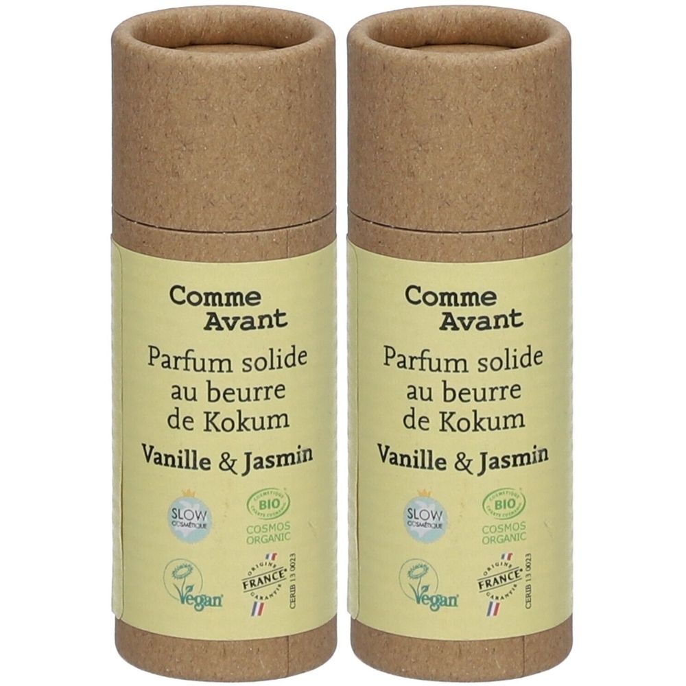 Comme Avant Parfum solide - Vanille & Jasmin Eau De 2x20 g