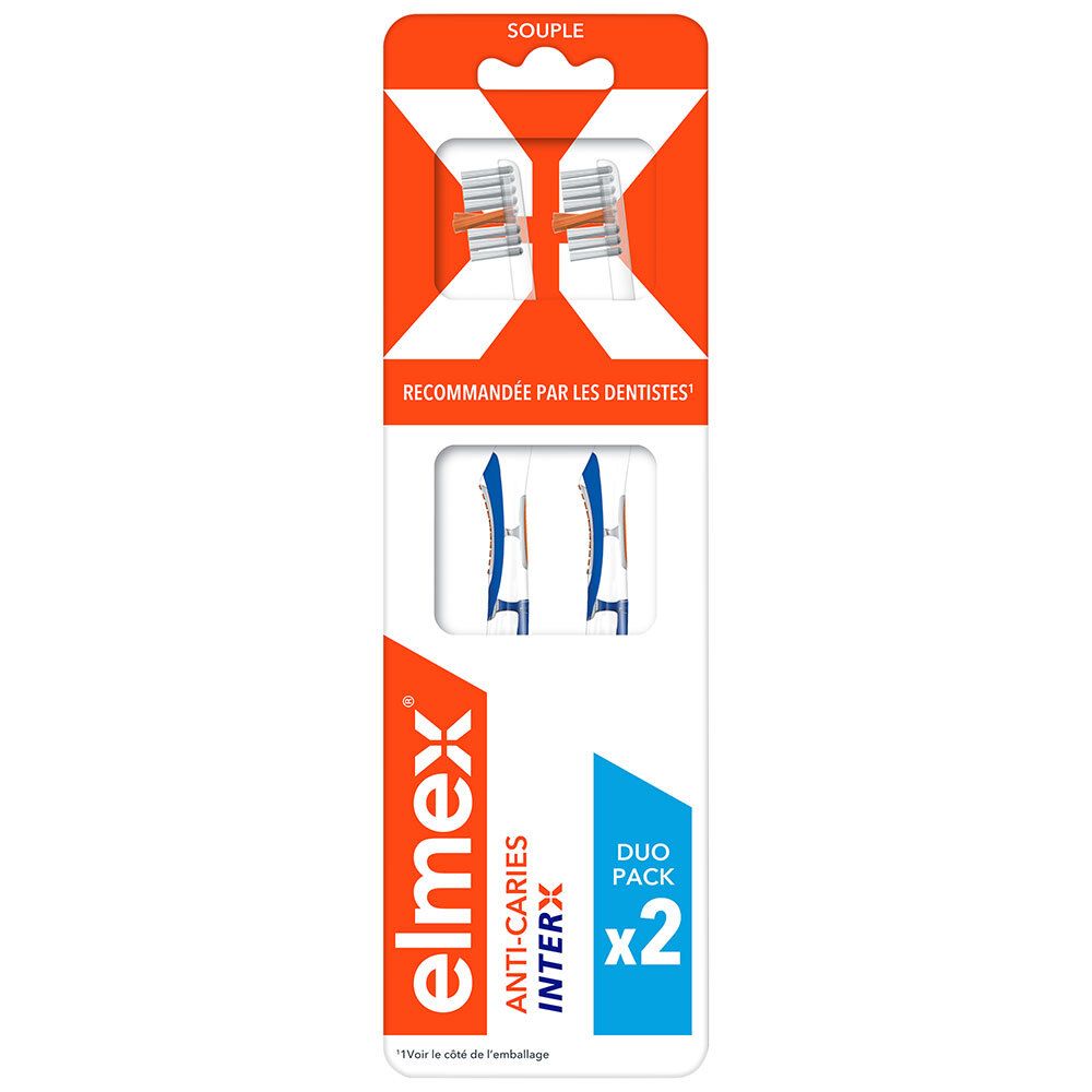 Elmex Brosse À Dents Anti-Caries Interx Souple Brosse(S) 1 Pc(S)