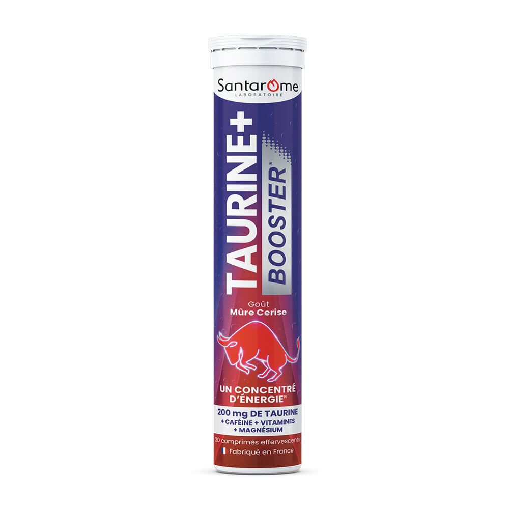 Santarome Taurine Booster Comprimés Effervescents 20 Pc(S)
