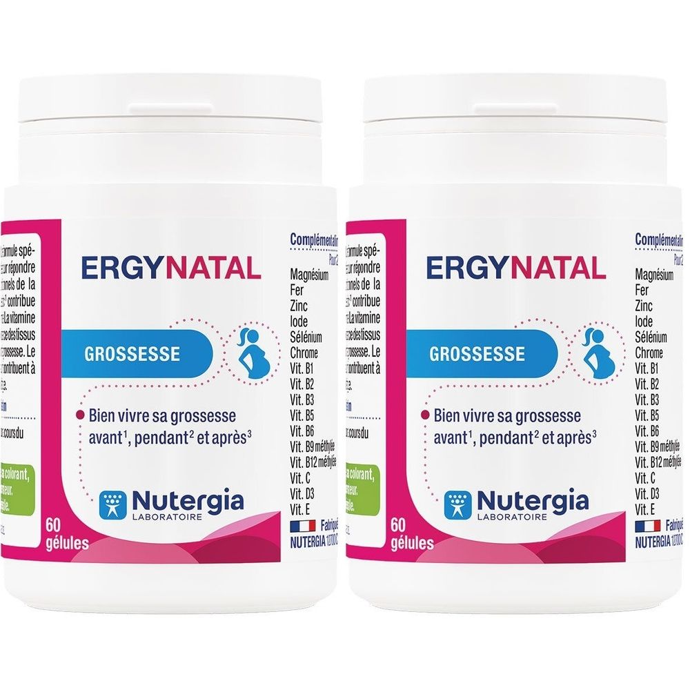 Nutergia Ergynatal Capsule(S) 2x60 pc(s)