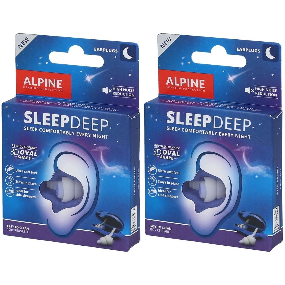 Alpine SleepDeep Bouchon D'Oreille 2x1 pc(s) Autre
