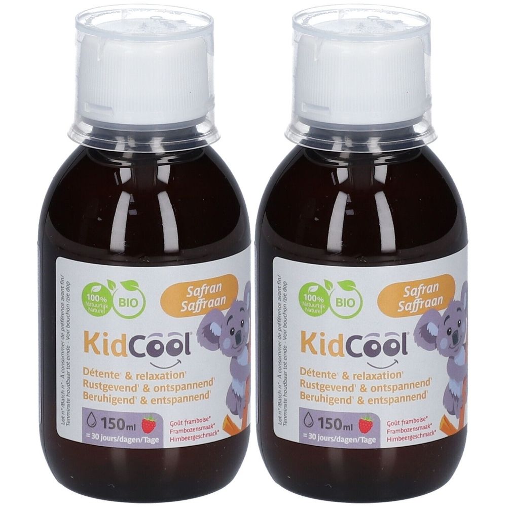 KIDCOOL Détente & Relaxation - Safran Sirop 2x150 ml