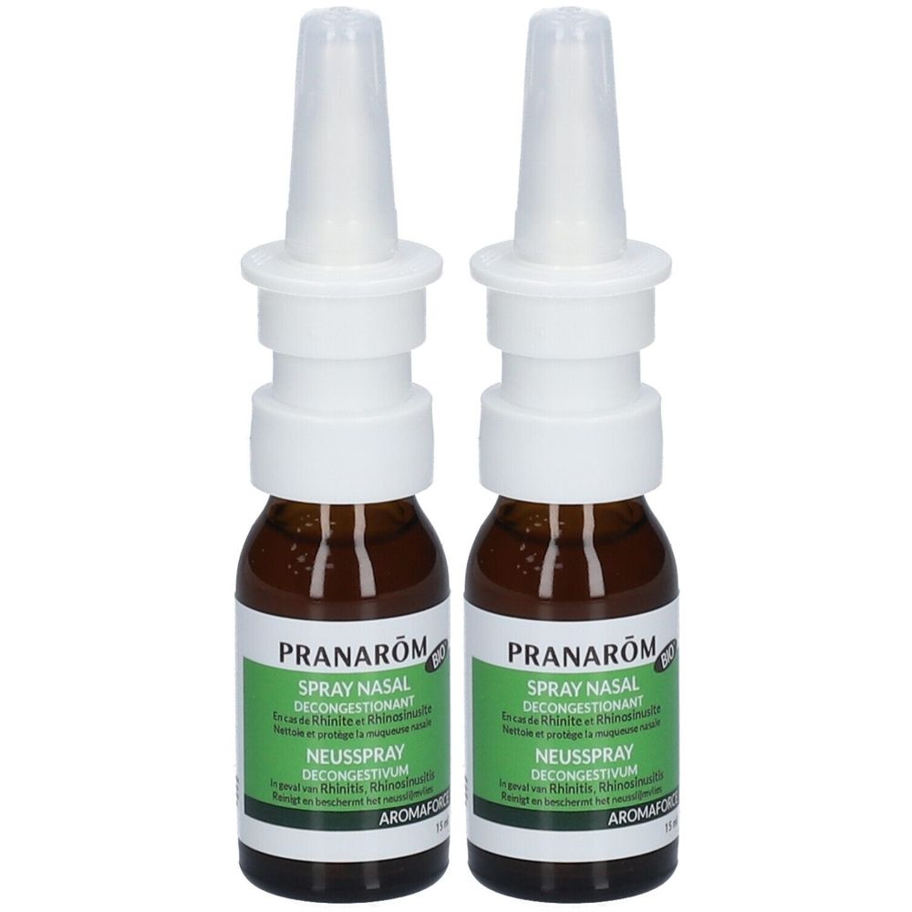Pranarom Aromaforce spray nasal bio 2x15 ml Spray Nasal