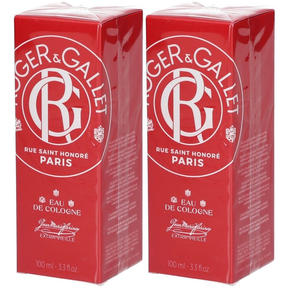 Roger & Gallet Eau de Cologne JEAN MARIE FARINA 2x100 ml Spray