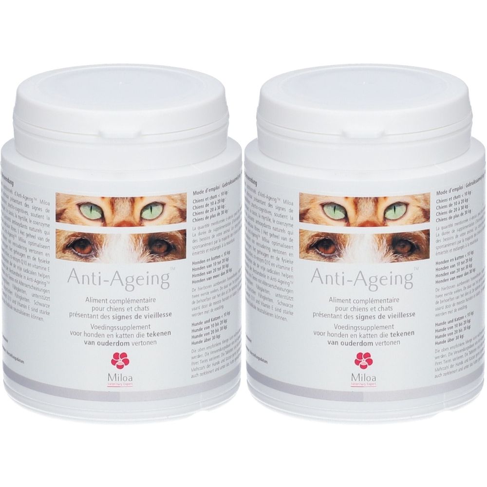 Miloa Anti-Ageing 2x60 pc(s) Comprimé(S) À Croquer