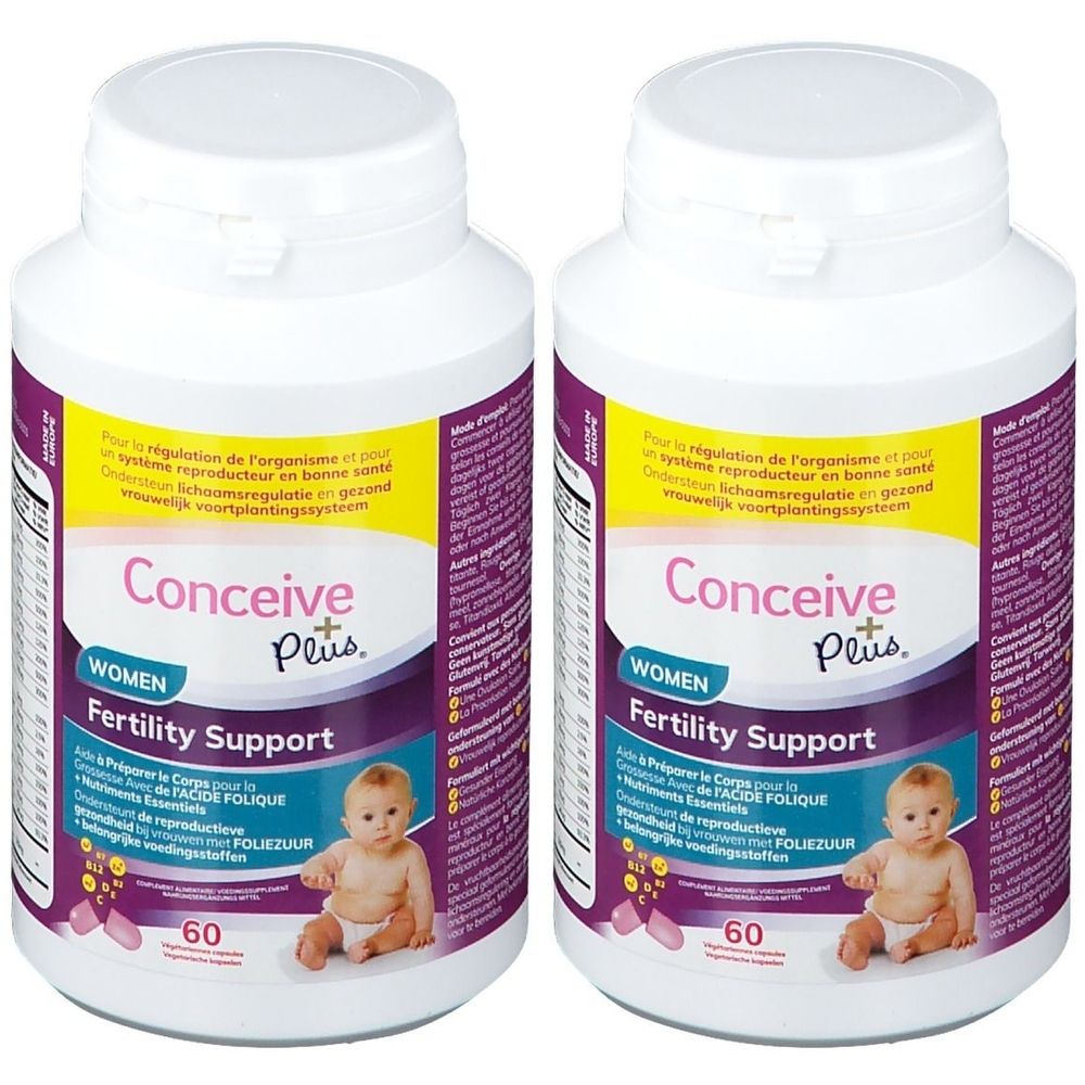 Sasmar Conceive Plus® Women Fertility Support Capsule(S) 2x60 pc(s)
