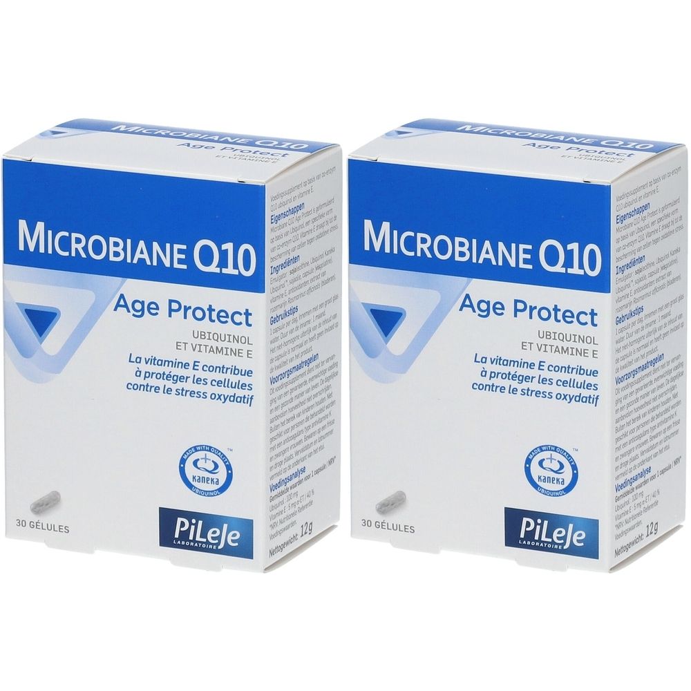 PiLeJe Microbiane Q10 Age Protect 2x30 pc(s) Capsule(S)