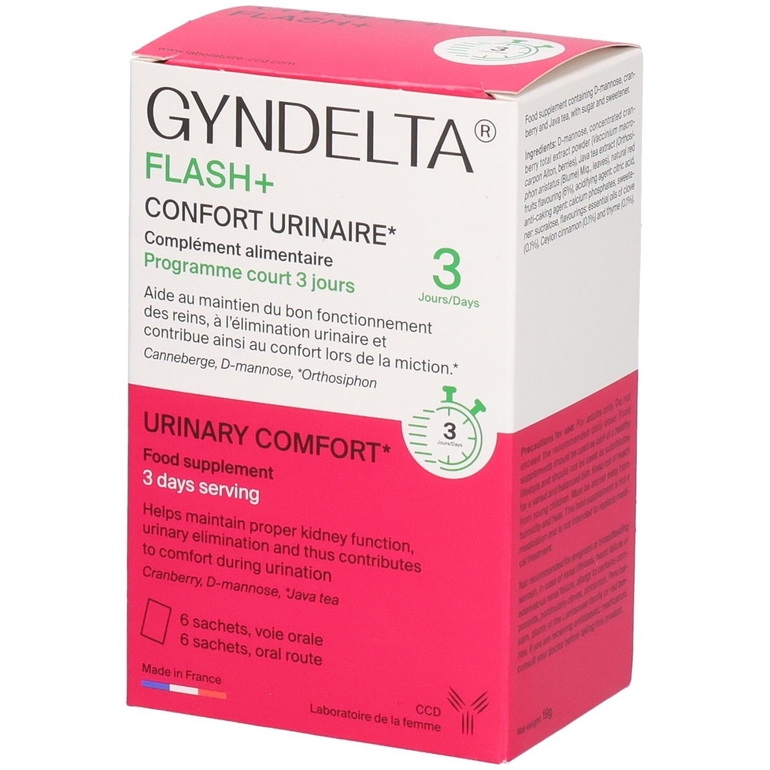 Ccd Gyndelta® Flash+ Poudre Pour La Préparation D'une Solution 6 Pc(S) Enfants