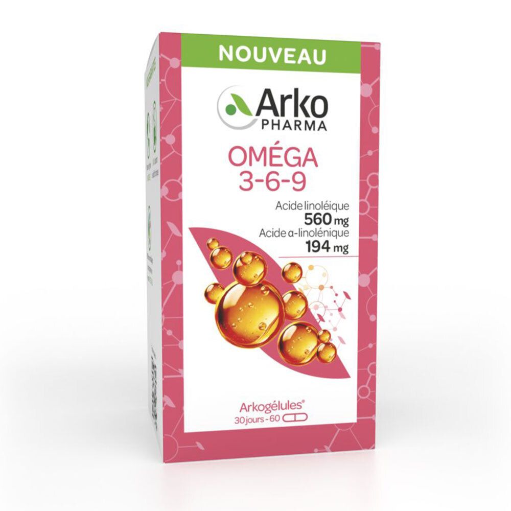 Arkopharma Oméga 3-6-9 Capsule(S) 60 Pc(S) Enfants