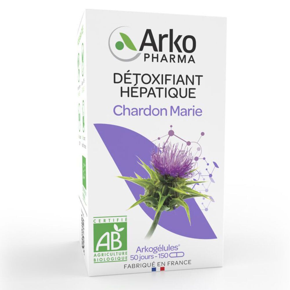 Arkopharma Chardon Marie Capsule(S) 150 Pc(S) Enfants