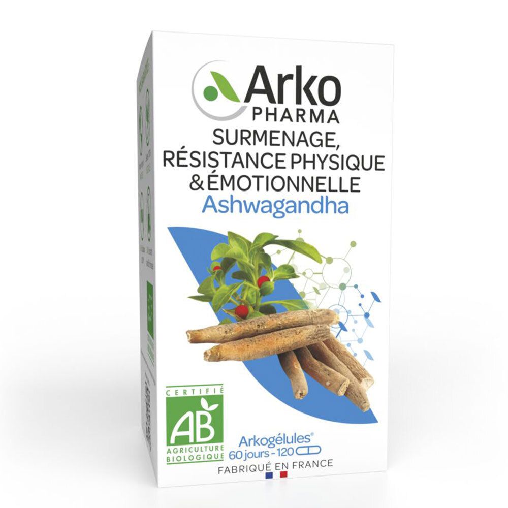 Arkopharma Ashwagandha Capsule(S) 120 Pc(S) Enfants