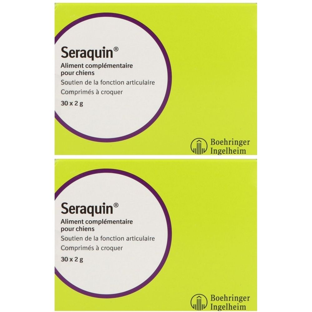 Seraquin Chien 2x30 pc(s) Comprimé(S)
