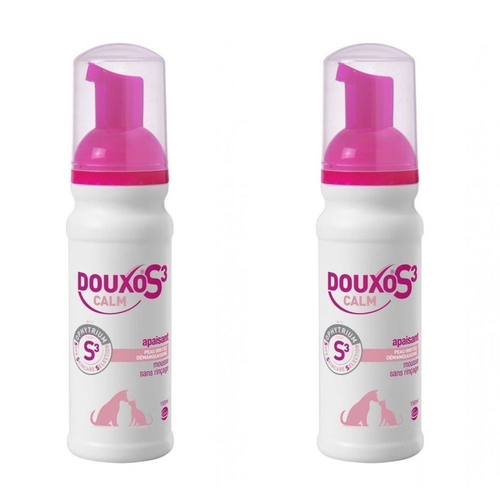 Douxo® Calm S3 Mousse chat chien 2x150 ml