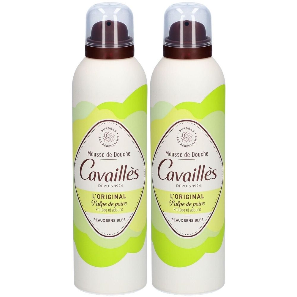 Rogé Cavaillès Mousse de Douche l'Original Pulpe de Poire 2x200 ml