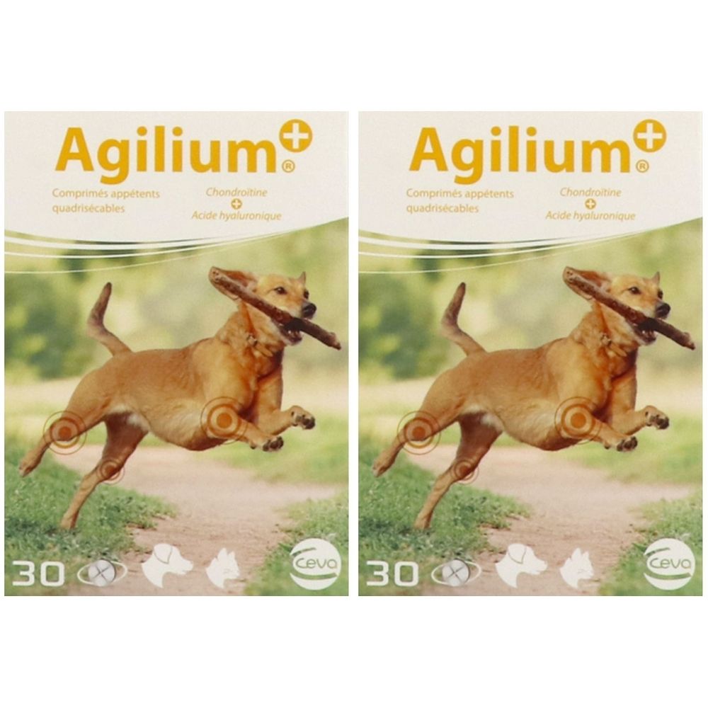 Agilium+ Comprimé appétent Chien et Chat 2x30 pc(s) Comprimé(S)