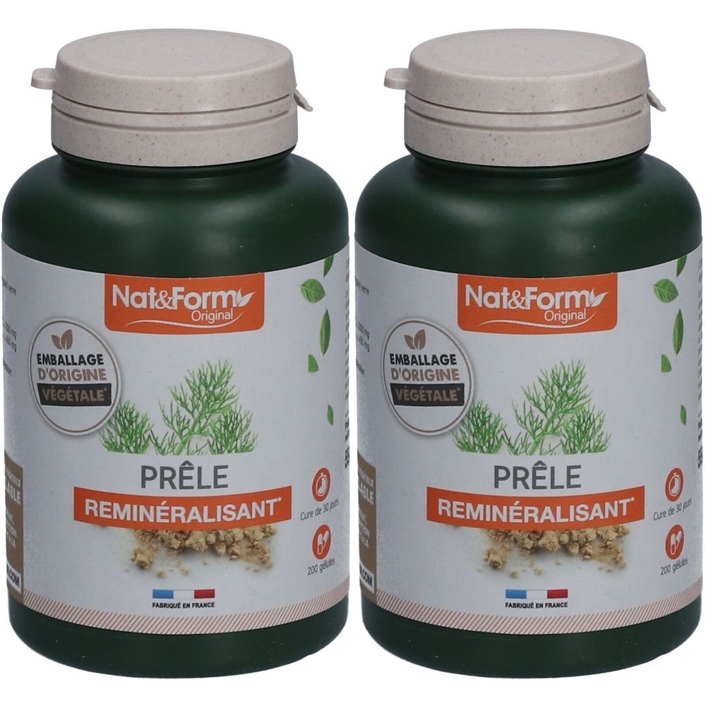 Nat&Form PRÊLE 2x200 pc(s) Capsule(S)