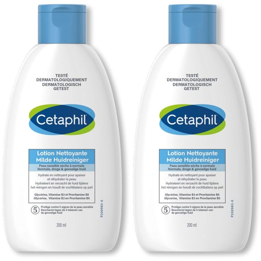 Cetaphil® Lotion Nettoyante Lotion(S) 2x200 ml