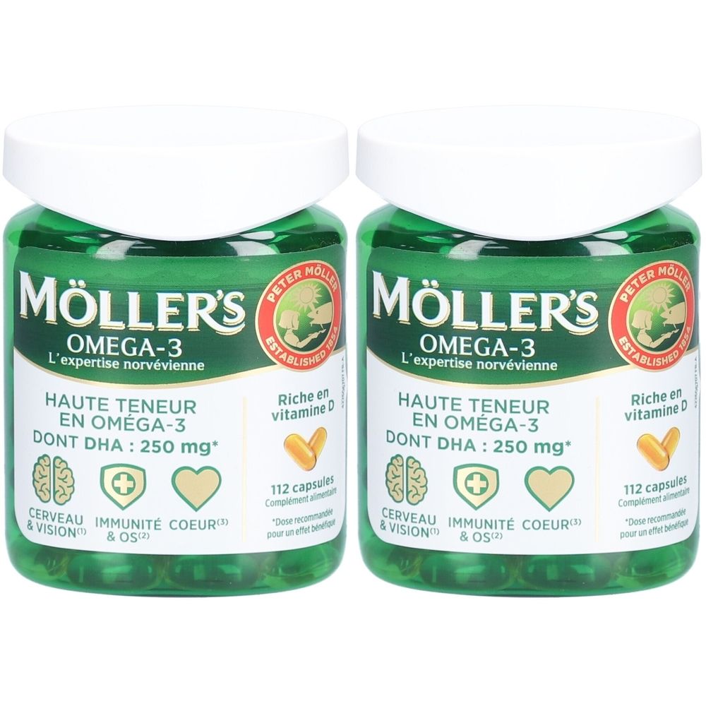 Möller's Omega-3 2x112 pc(s) Capsule(S)