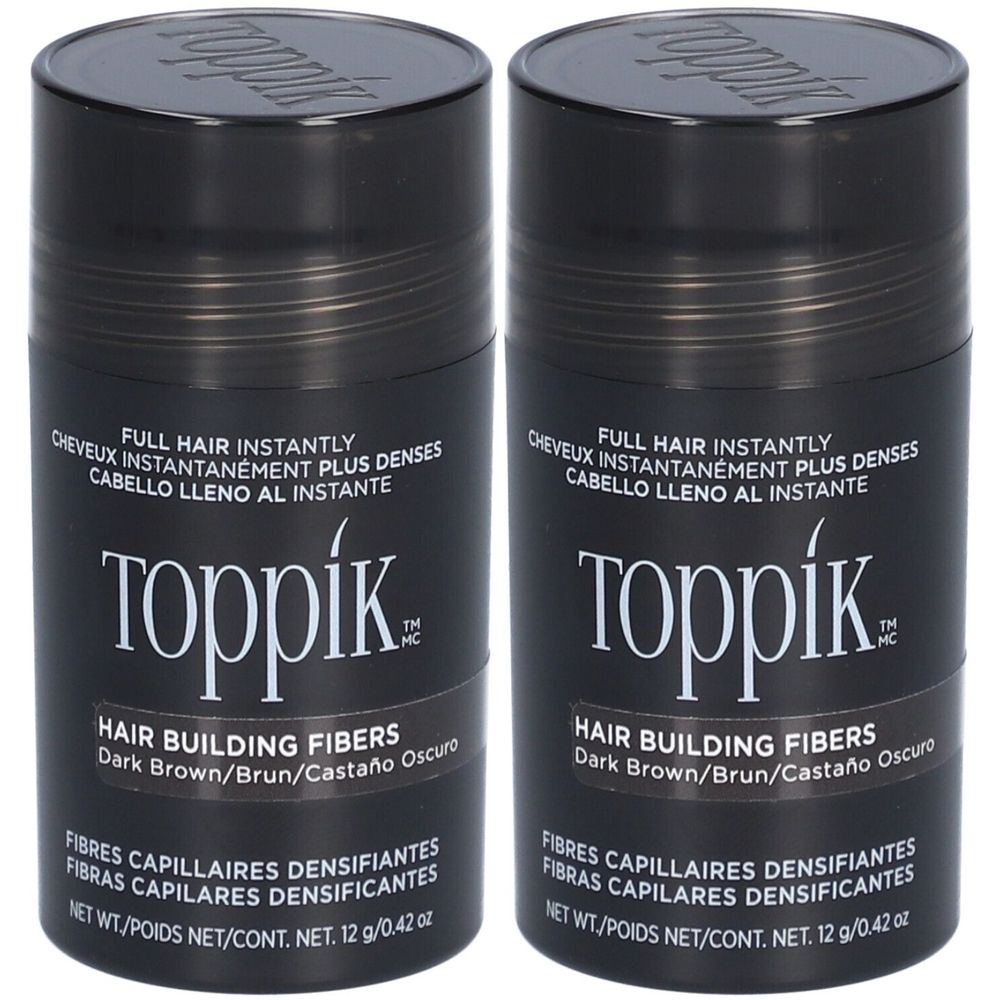 Toppik® Fibres capilaires densifiantes - Brun Spray 2x12 g