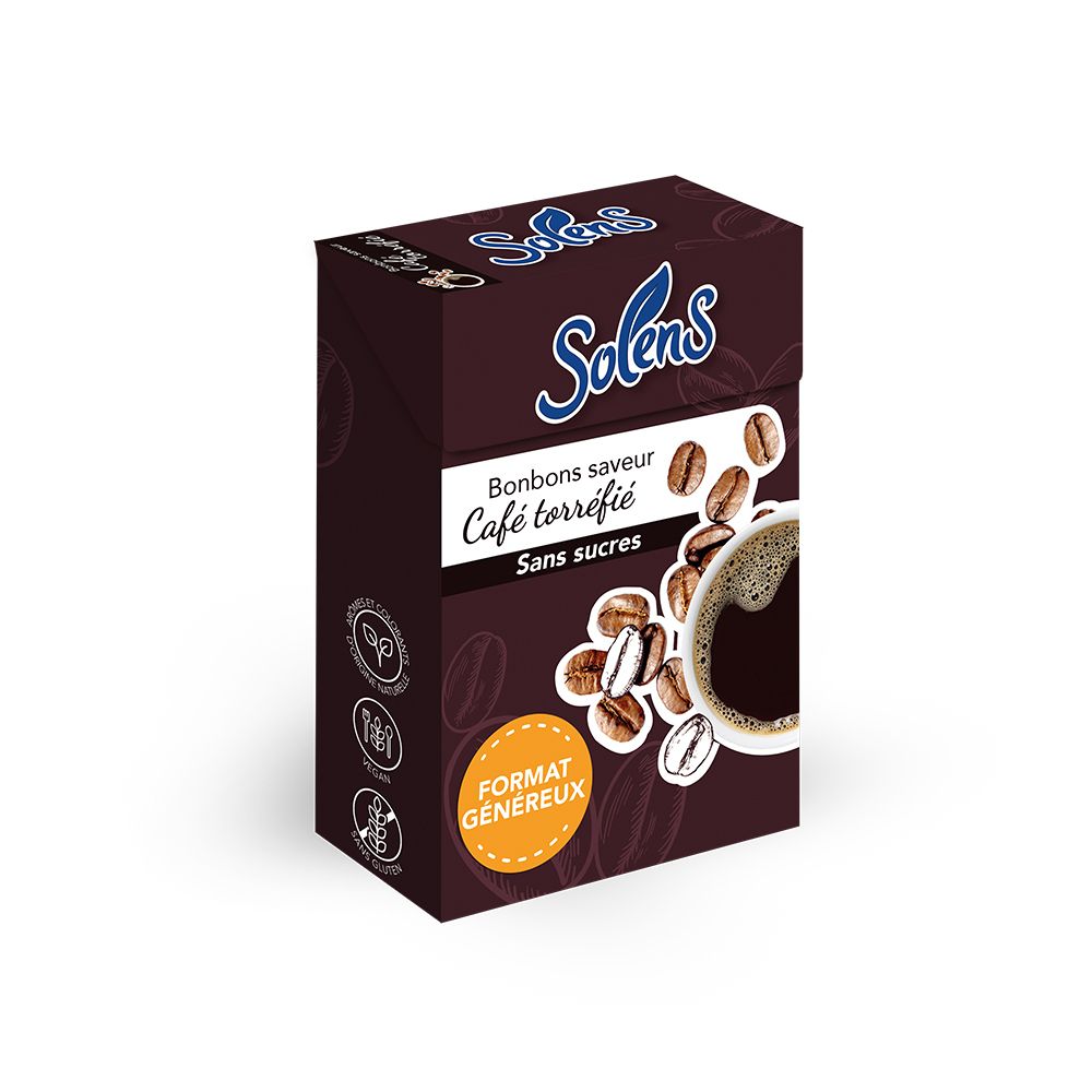 SOLENS Bonbons Saveur Café Torréfié 66 g Pastille(S)