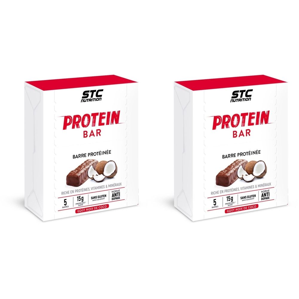 STC Nutrition Protein Bar - Noix de coco 2x225 g