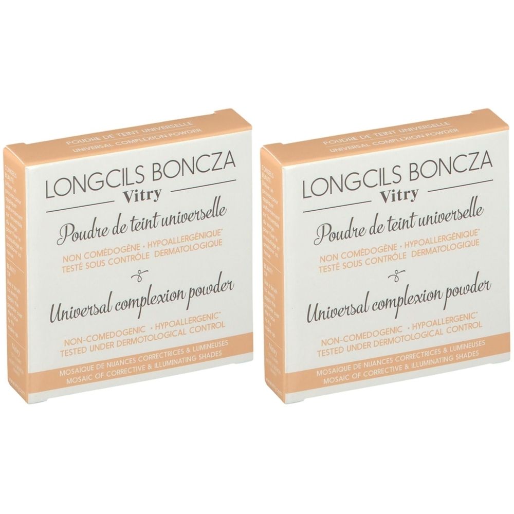 Vitry Longcils Boncza Poudre de teint universelle 2x9 g Poudre