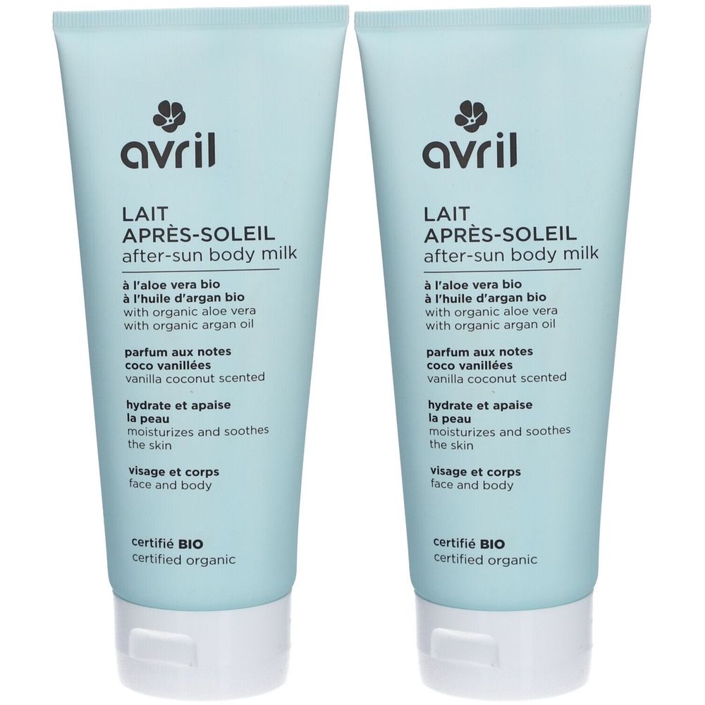 Avril Lait après-soleil 2x200 ml