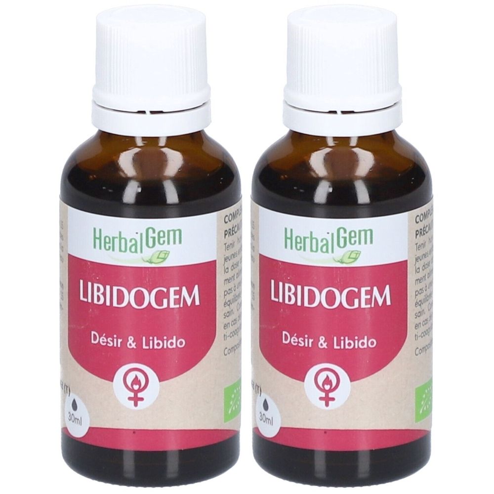 HerbalGem Libidogem 2x30 ml Goutte(S) Orale(S)