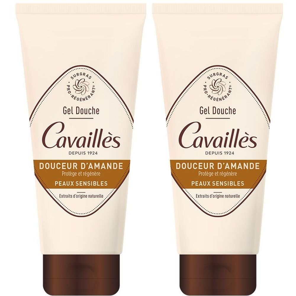Rogé Cavaillès Douche surgras Extra-Doux Amande douce 2x200 ml Gel Douche