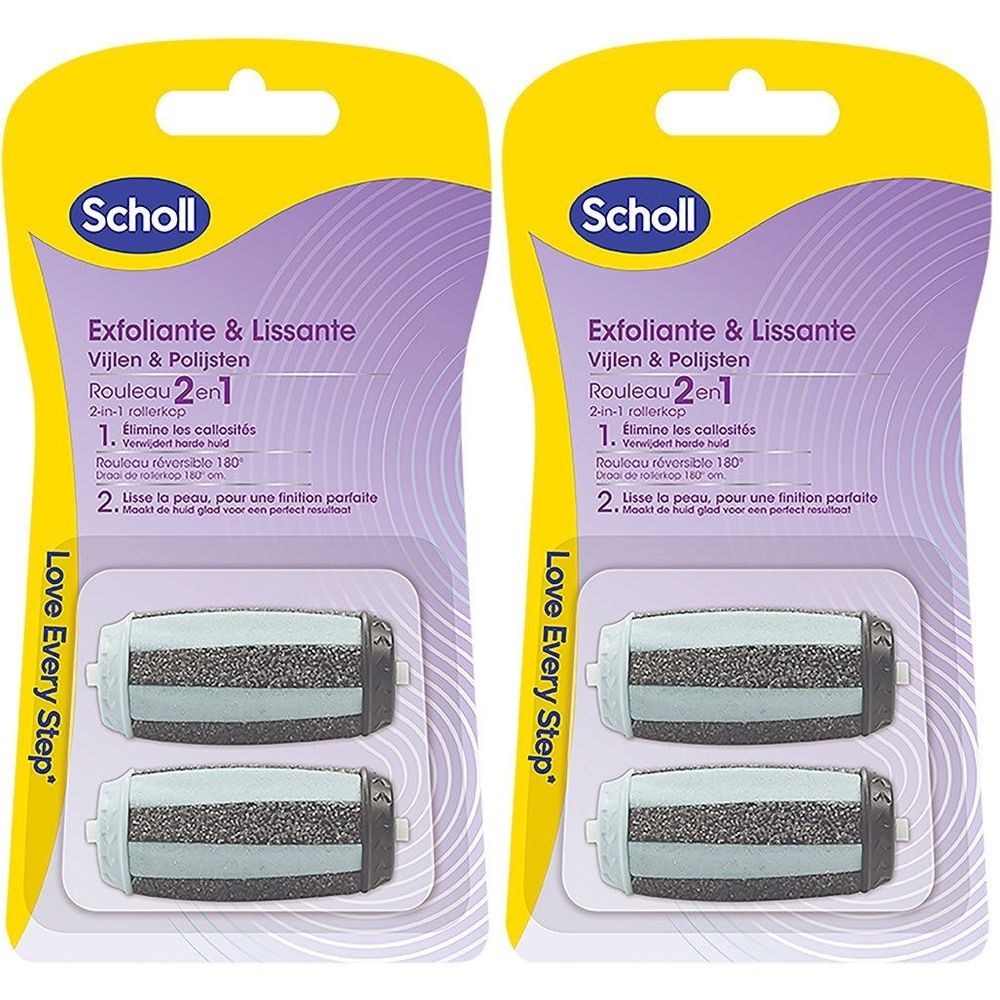 Rouleau 2 en 1 Exfoliant et Lissant x2 2x2 pc(s)