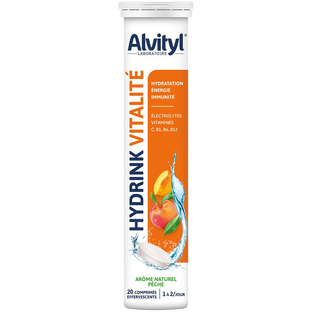 Alvityl Hydrink Vitalité Comprimés Effervescents 20 Pc(S)