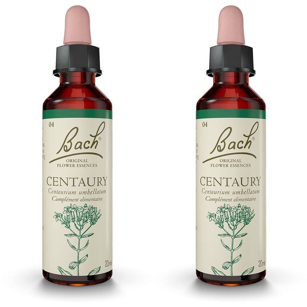 Fleurs de Bach® Original Centaury N° 4 Goutte(S) 2x20 ml