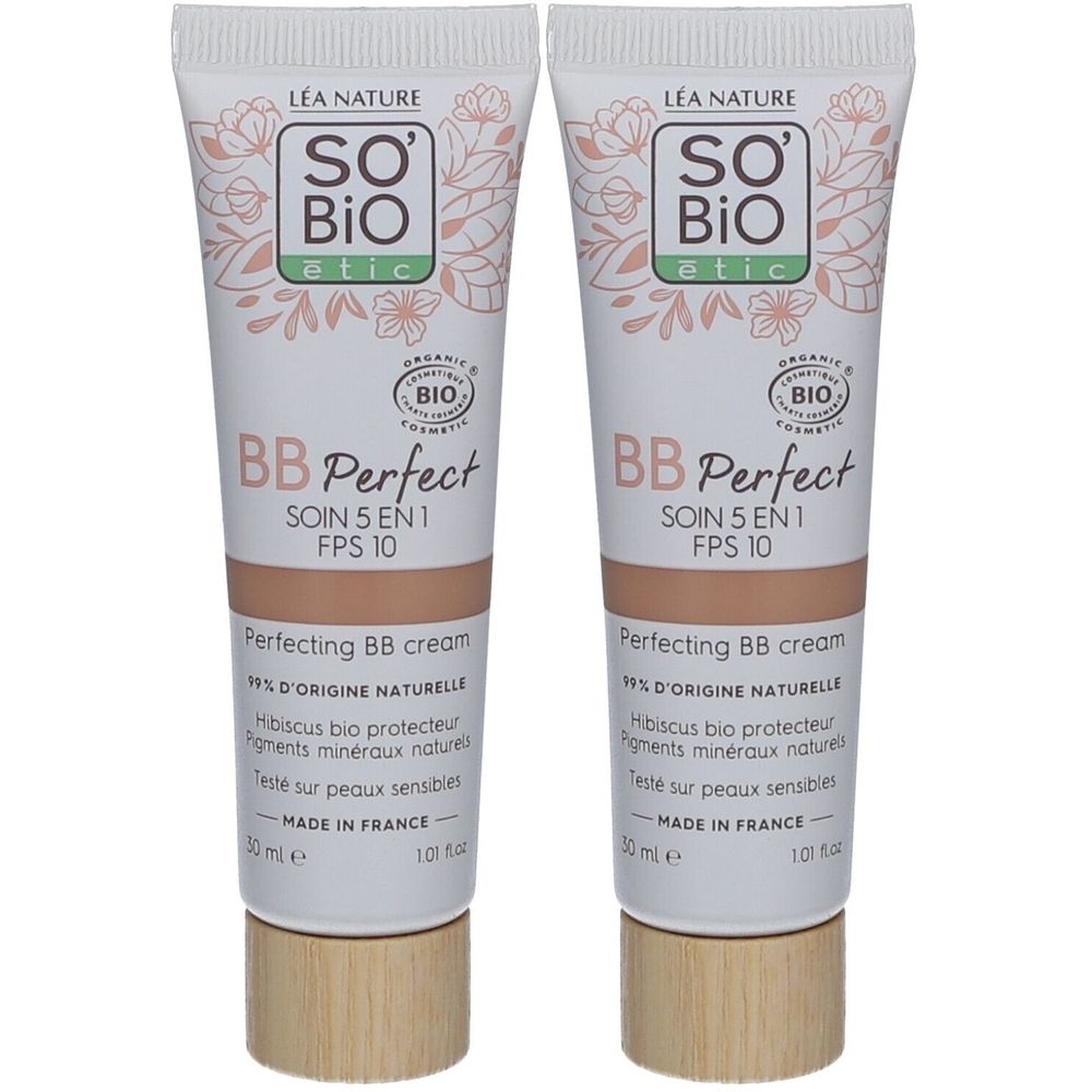 SO BIO ETIC BB Perfect 25 Medium Maquillage 2x30 ml