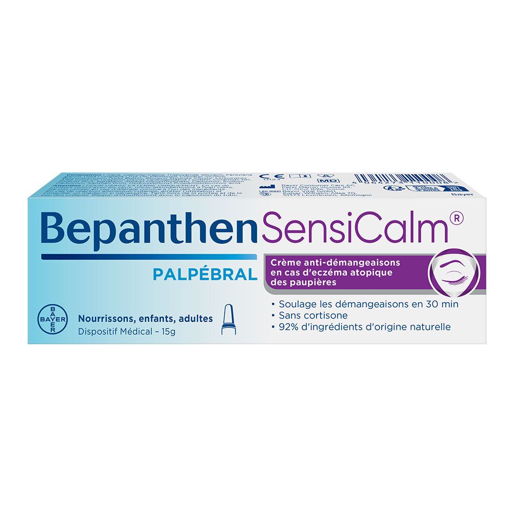 Bepanthen Sensicalm Palpébral Crème 15 G Nourrisson - Image 1