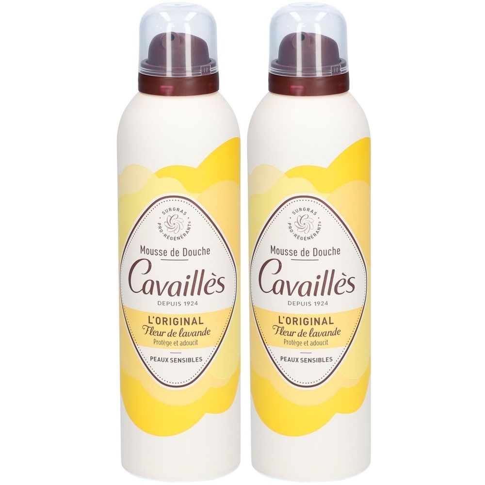 Rogé Cavaillès Mousse de Douche l'Orginial Fleur de Lavande 2x200 ml Mousse(S)