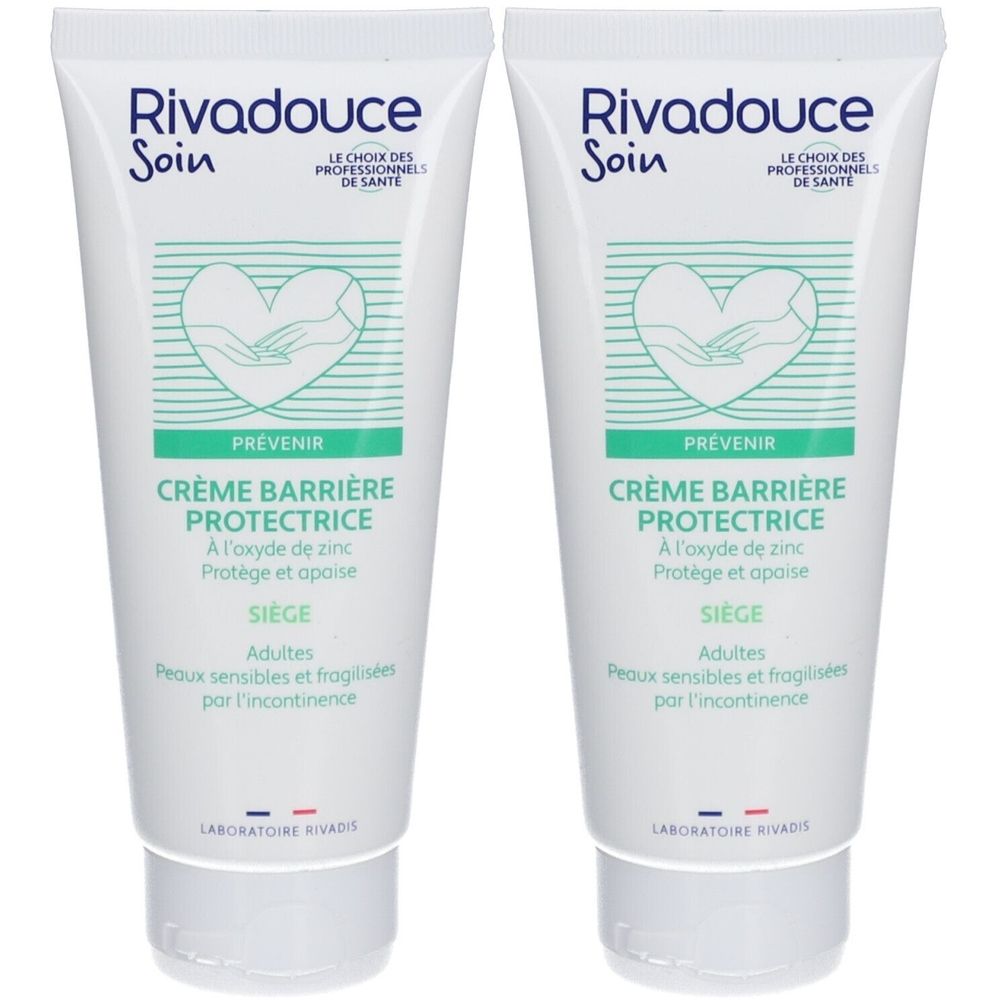 RIVADOUCE Crème Barrière Protectrice 2x100 g Crème Pour La Peau