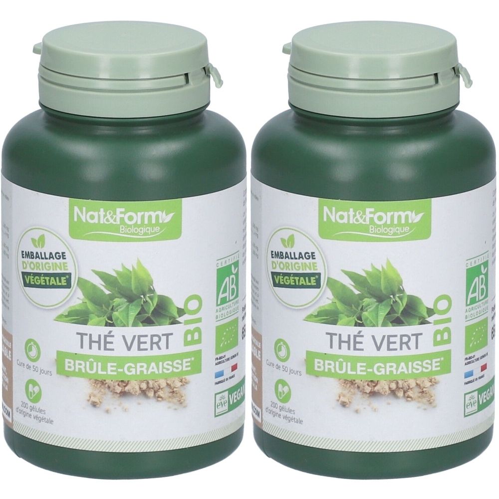 Nat&Form THÉ VERT Capsule(S) 2x200 pc(s)