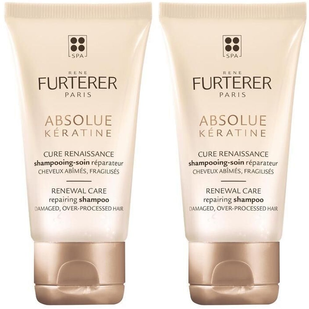 RENE FURTERER ABSOLUE KERATINE Shampooing-soin réparateur 2x50 ml Shampooing