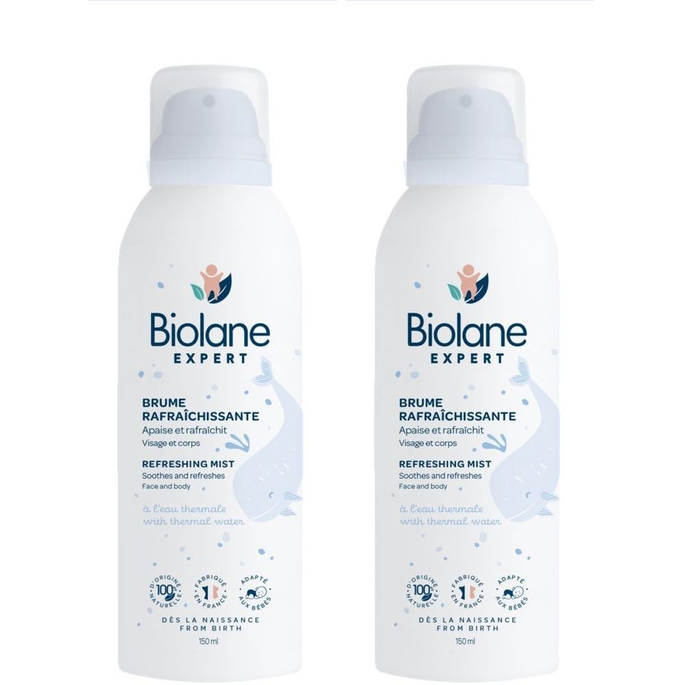 Biolane Expert Brume Rafraîchissante Crème 2x50 ml