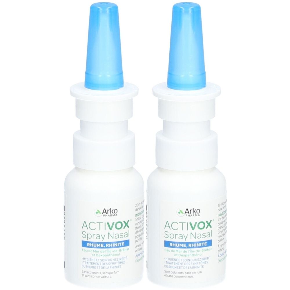 Activox® Spray Nasal Gouttes Nasales 2x20 ml