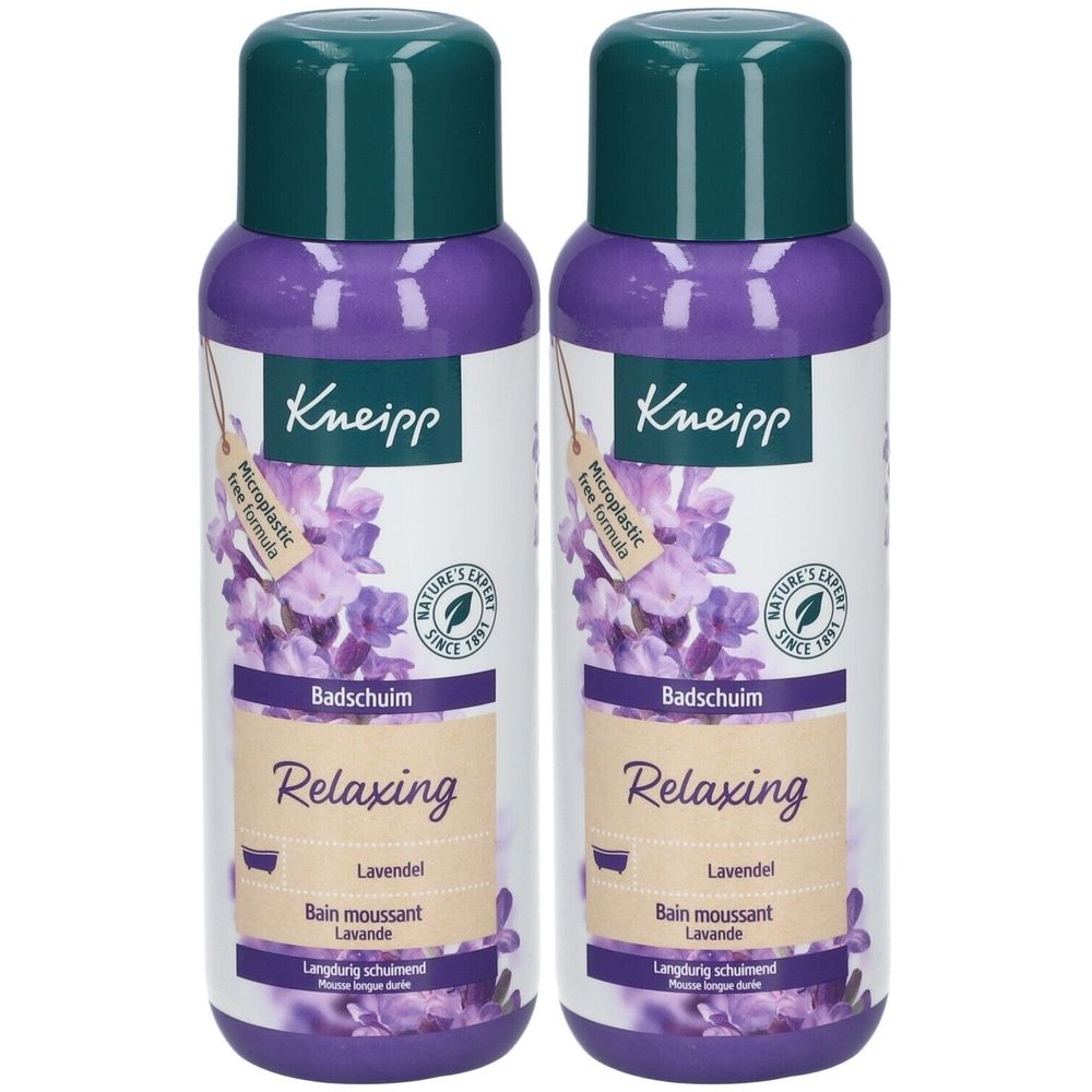 Kneipp® Bain moussant Lavande Bouquet relaxant De Mousse 2x400 ml