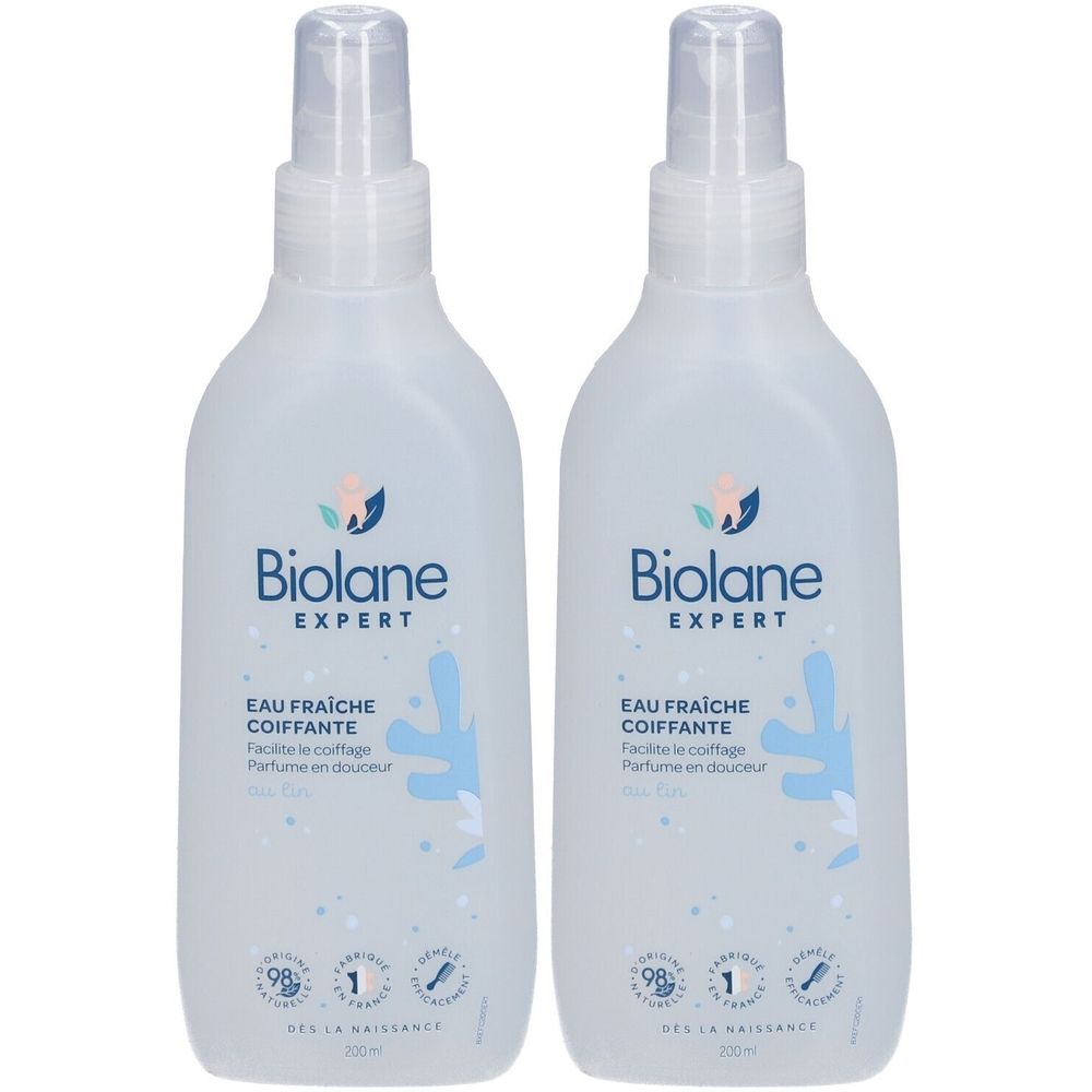 Biolane Expert Eau Fraîche Coiffante Solution(S) 2x200 ml
