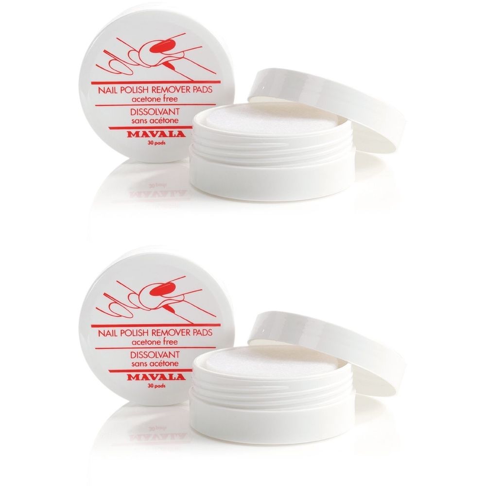 Mavala Disques Dissolvant pour vernis à ongles Compresses 2x30 pc(s)
