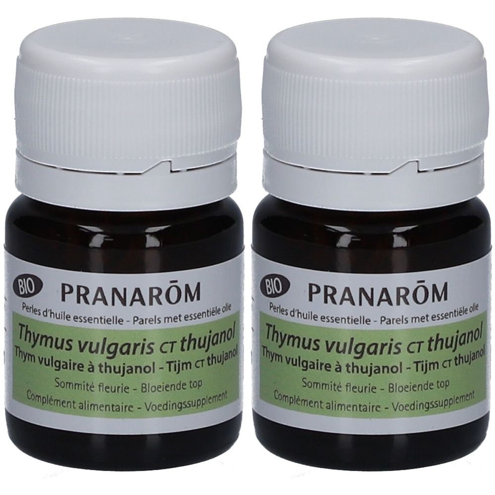 PRANAROM Perle d'Huile Essentielle de Thym Vulgaire 2x60 pc(s) Huile