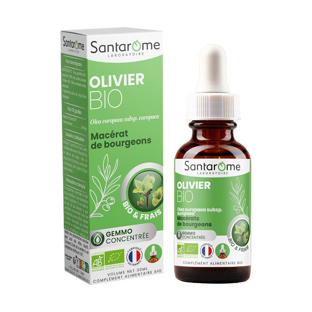 Santarome Olivier Bio Fluide 30 Ml Enfants