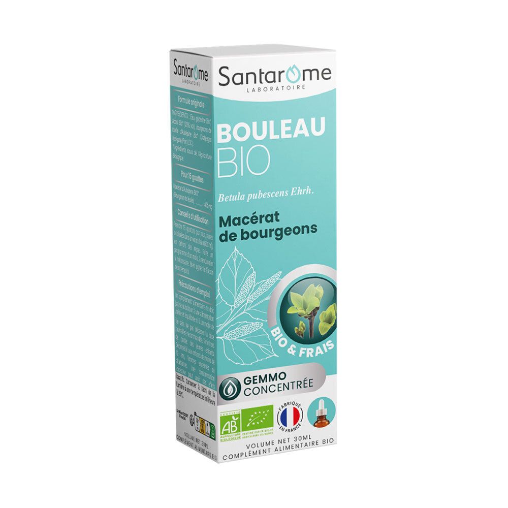 Santarome Bouleau Bio Fluide 30 Ml Enfants